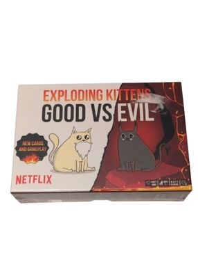 Exploding Kittens Good vs Evil Card Game Sealed